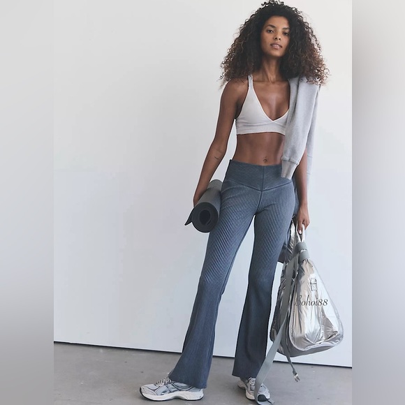 NEW Free People Mark My Words Slim Flares - Picture 9 of 12